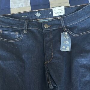 St. John's Bay Dark Blue Women's Ankle Jeans